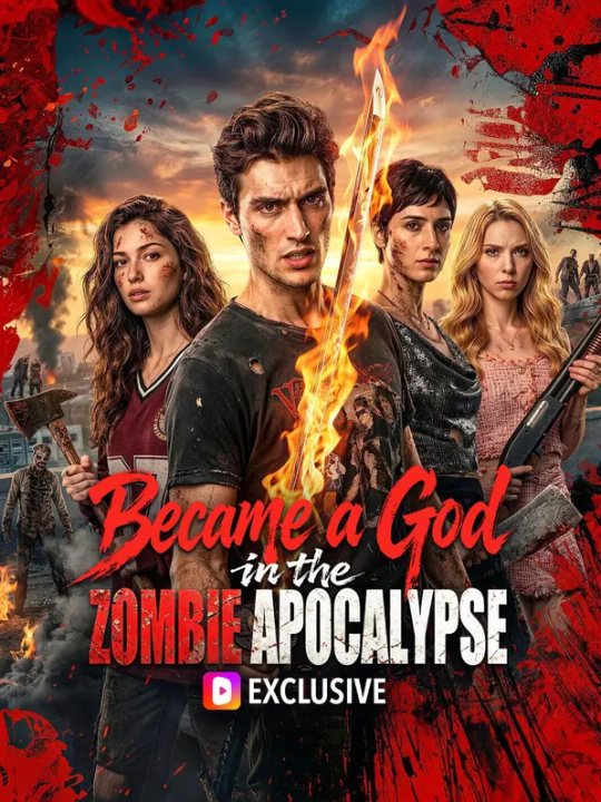 Zombi Kıyametinde Tanrı Oldum kapak