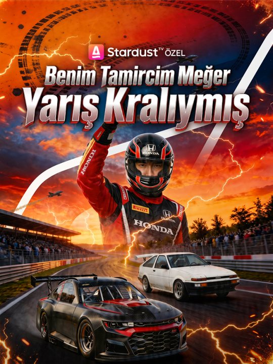 Benim Tamircim Meğer Yarış Kralıymış kapak