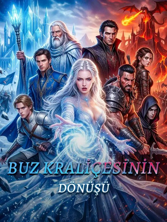 BUZ KRALİÇESİNİN DÖNÜŞÜ kapak