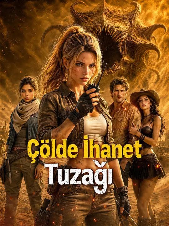 Çölde İhanet Tuzağı kapak