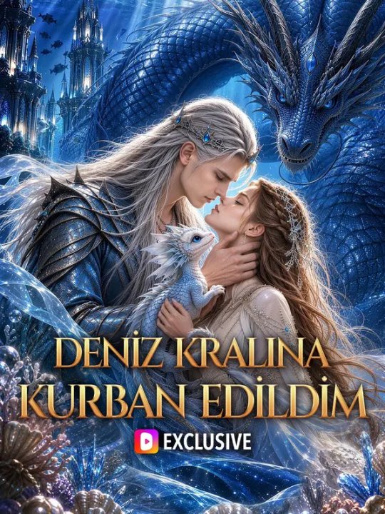Deniz Kralına Kurban Edildim kapak