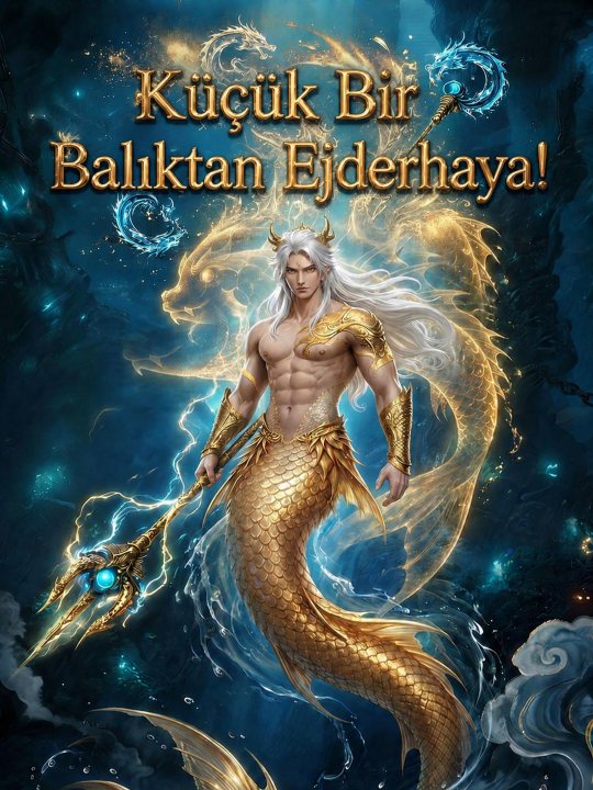 (Dublajlı) Küçük Bir Balıktan Ejderhaya! kapak