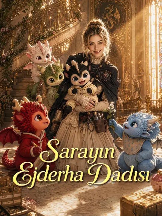 Sarayın Ejderha Dadısı kapak