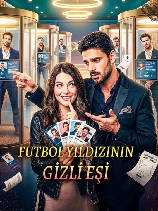 Futbol Yildizinin Gizli Eşi kapak