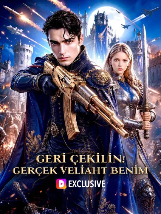 GERİ ÇEKİLİN! GERÇEK VELİAHT BENİM kapak