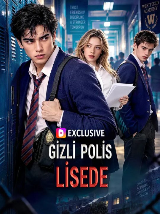 GİZLİ POLİS LİSEDE kapak