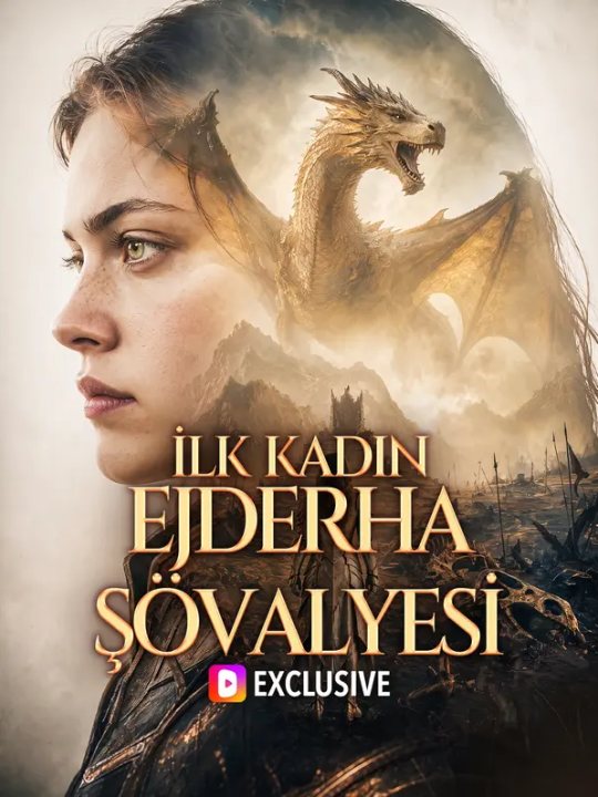 İLK KADIN EJDERHA ŞÖVALYESİ kapak