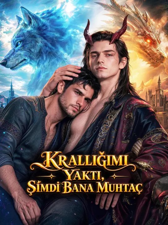 KRALLIĞIMI YAKTI, ŞİMDİ BANA MUHTAÇ kapak
