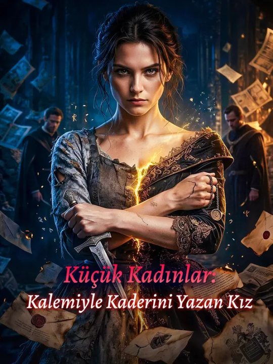 Küçük Kadınlar: Kalemiyle Kaderini Yazan Kız kapak