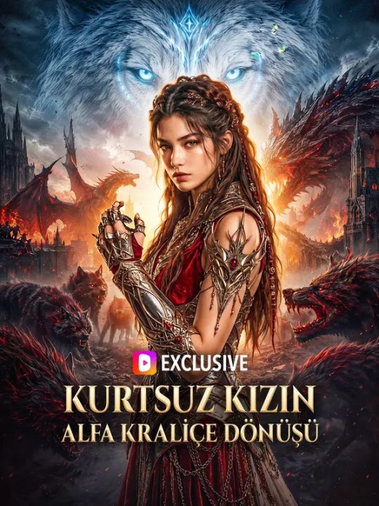 Kurtsuz Kızın Alfa Kraliçe Dönüşü kapak