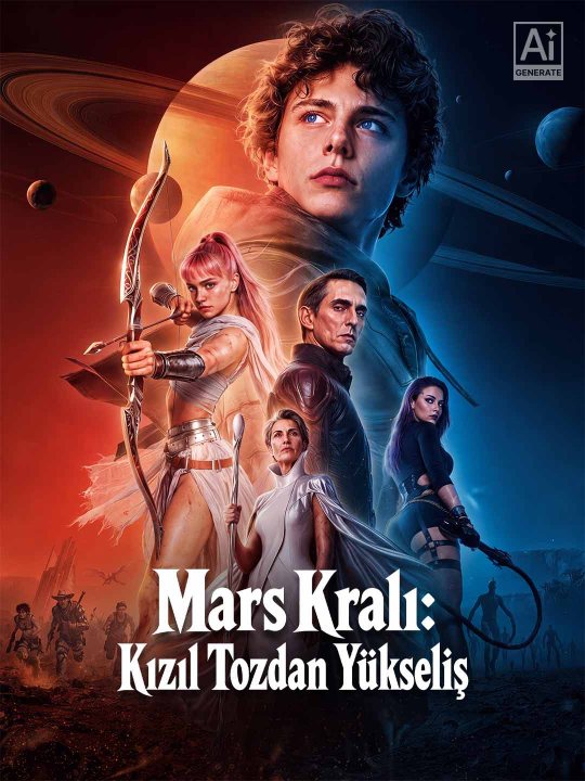 Mars Kralı: Kızıl Tozdan Yükseliş kapak