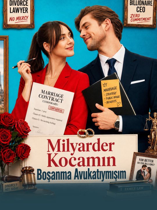 Milyarder Kocamın Boşanma Avukatıymışım kapak