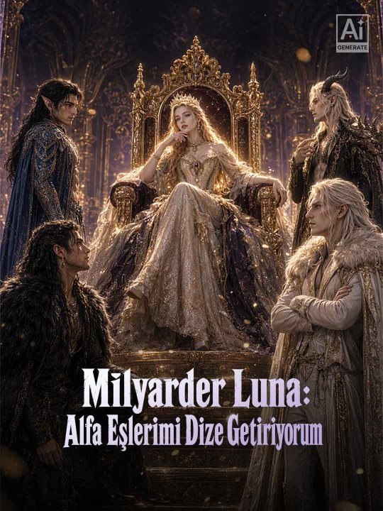 Milyarder Luna: Alfa Eşlerimi Dize Getiriyorum kapak