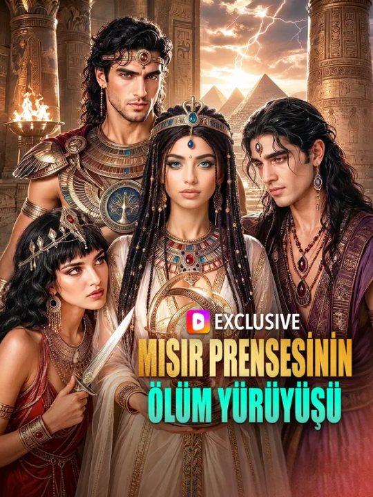 Mısır Prensesinin Ölüm Yürüyüşü kapak