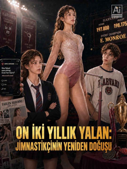 On İki Yıllık Yalan: Jimnastikçinin Yeniden Doğuşu kapak