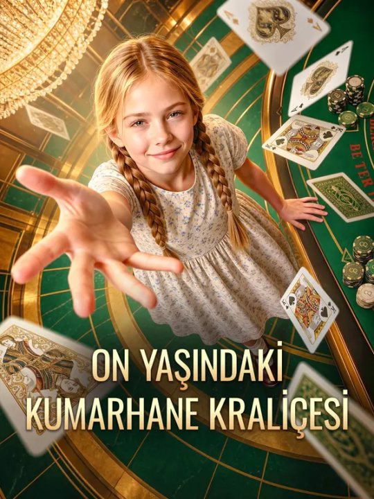 ON YAŞINDAKİ KUMARHANE KRALİÇESİ kapak