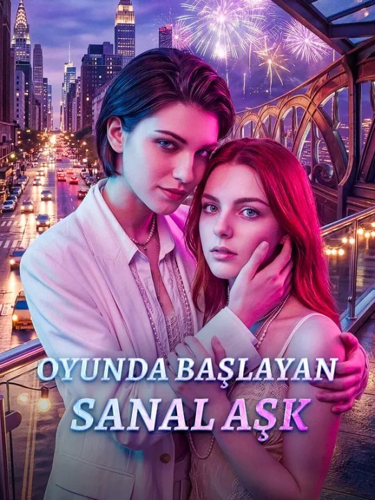 Oyunda Başlayan Sanal Aşk kapak