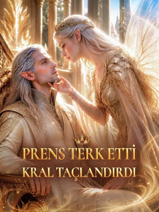 PRENS TERK ETTİ, KRAL TAÇLANDIRDI kapak