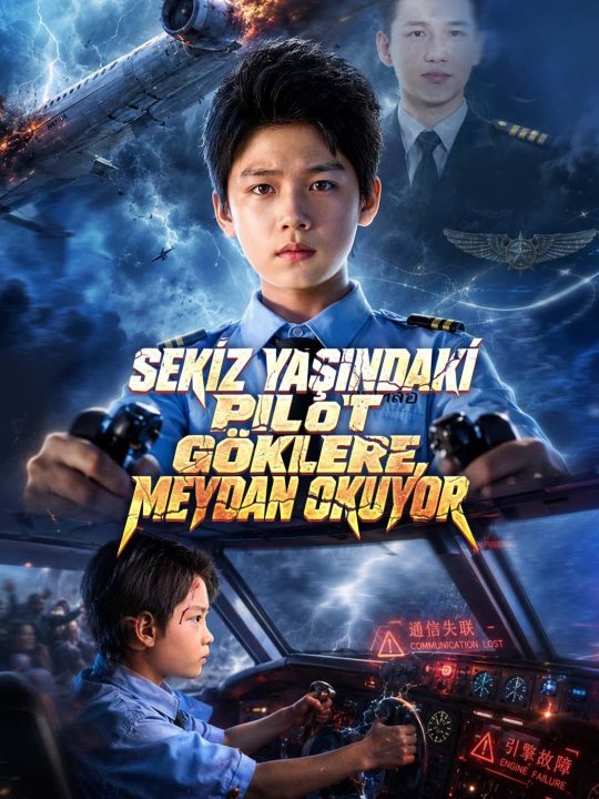 Sekiz Yaşındaki Pilot Göklere Meydan Okuyor kapak