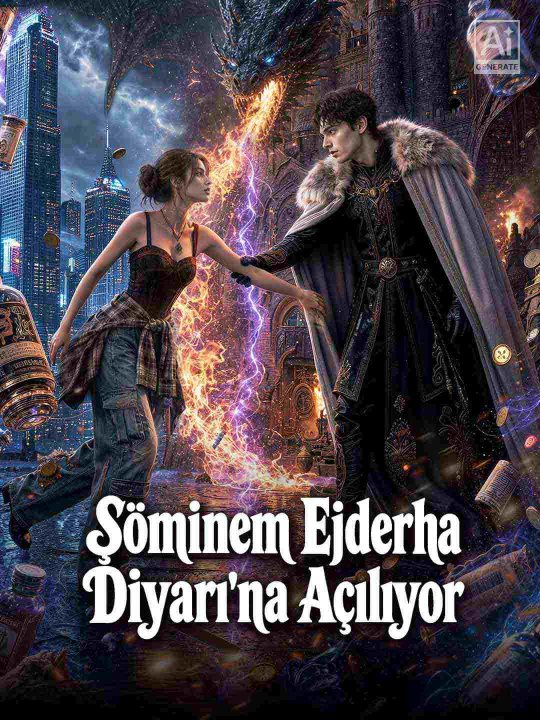 Şöminem Ejderha Diyarı’na Açılıyor kapak