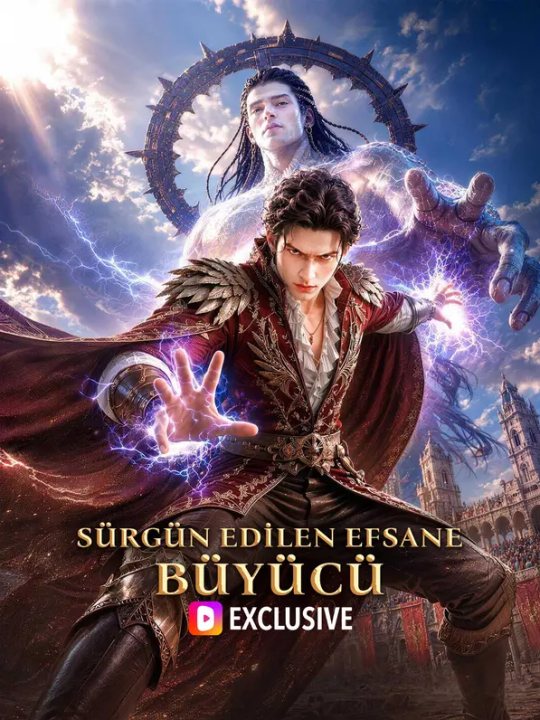 Sürgün Edilen Efsane Büyücü kapak