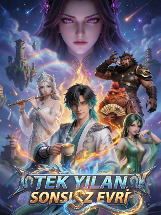 Tek Yılan, Sonsuz Evri kapak