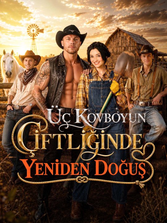 Üç Kovboyun Çiftliğinde Yeniden Doğuş kapak