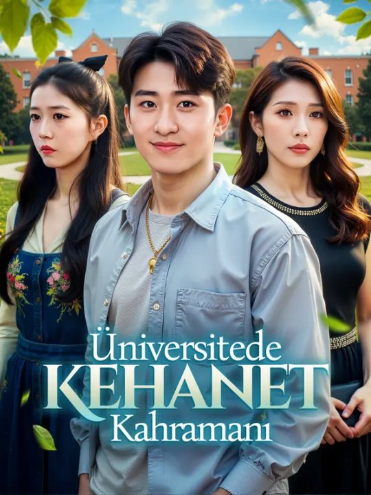 Üniversitede Kehanet Kahramanı kapak