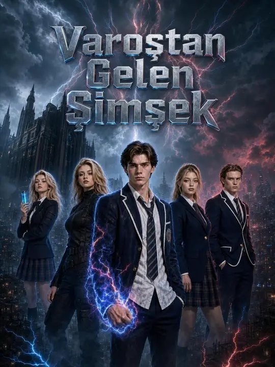 Varoştan Gelen Şimşek kapak