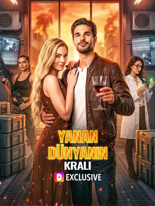 Yanan Dünyanın Kralı kapak