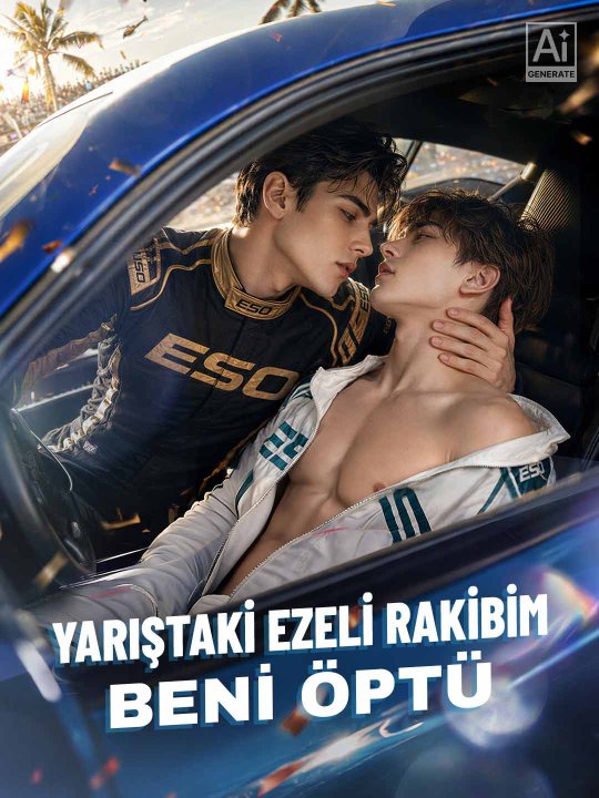 Yarıştaki Ezeli Rakibim Beni Öptü kapak