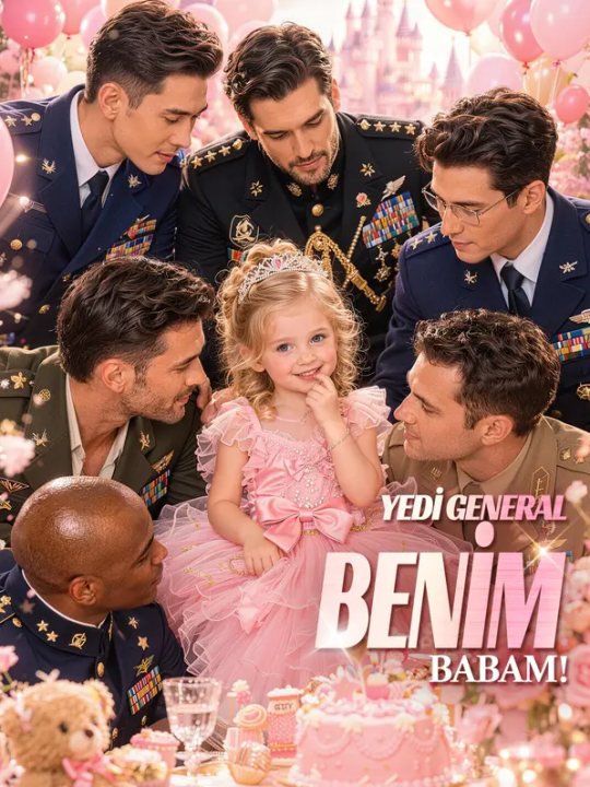 YEDİ GENERAL BENİM BABAM! kapak