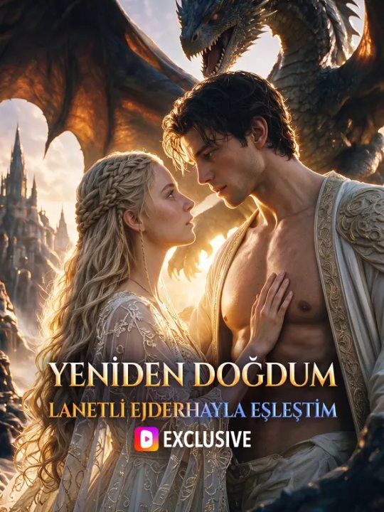 YENİDEN DOĞDUM, LANETLİ EJDERHAYLA EŞLEŞTİM kapak